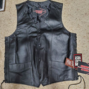 Leather Vest